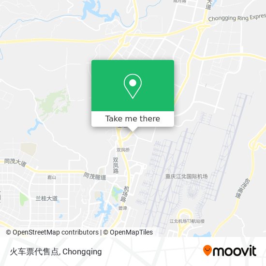 火车票代售点 map