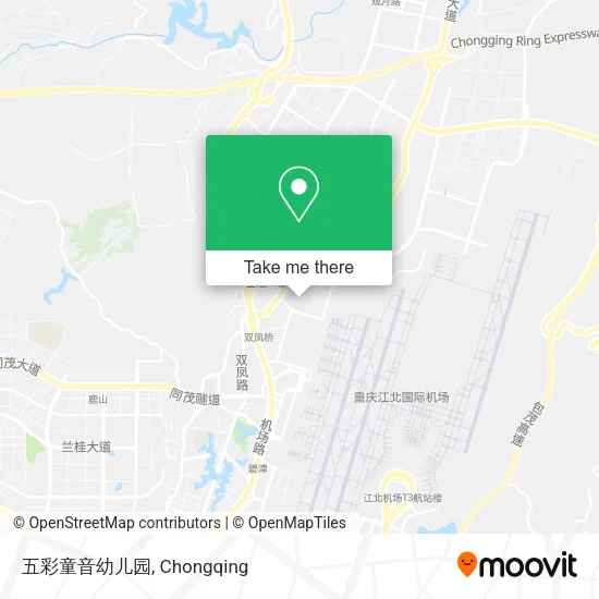 五彩童音幼儿园 map