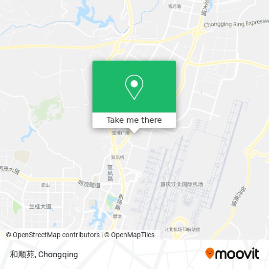 和顺苑 map
