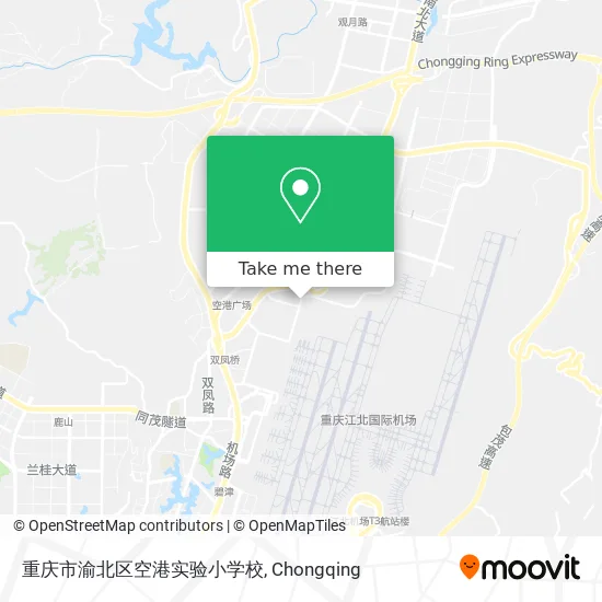 重庆市渝北区空港实验小学校 map
