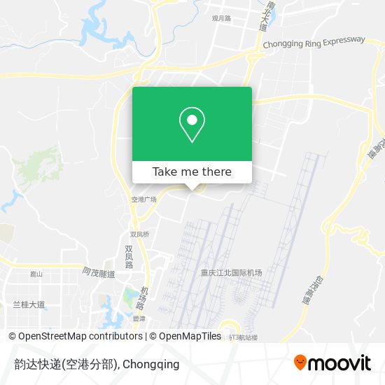 韵达快递(空港分部) map