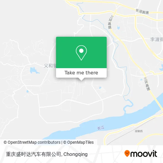 重庆盛时达汽车有限公司 map