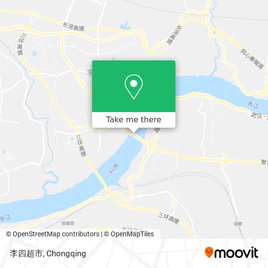 李四超市 map