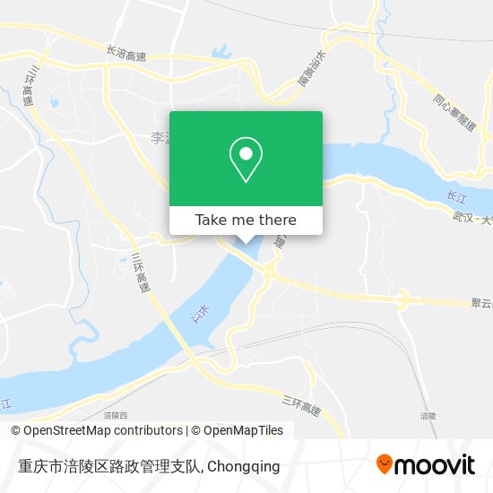 重庆市涪陵区路政管理支队 map