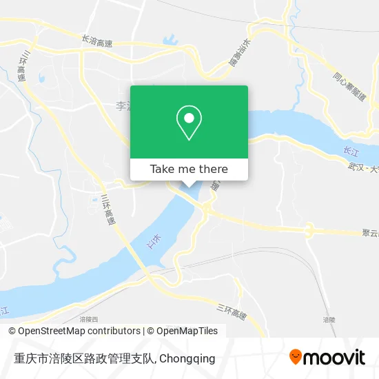重庆市涪陵区路政管理支队 map