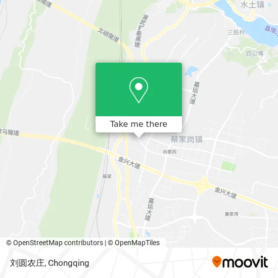 刘圆农庄 map