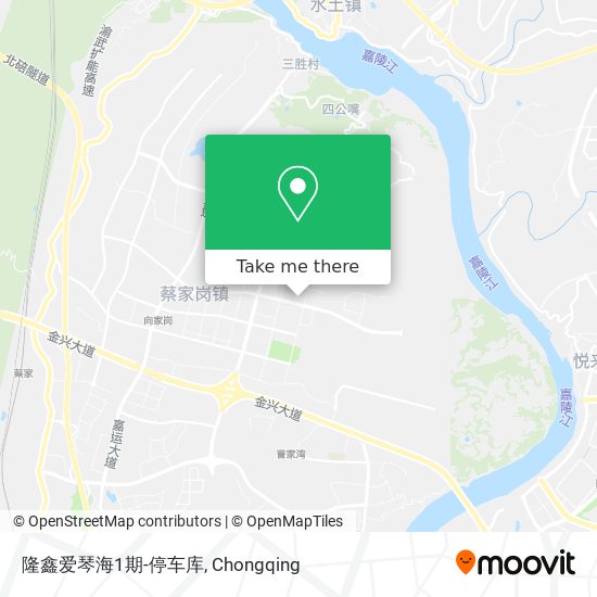 隆鑫爱琴海1期-停车库 map