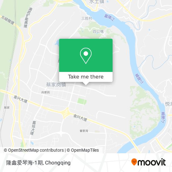 隆鑫爱琴海-1期 map