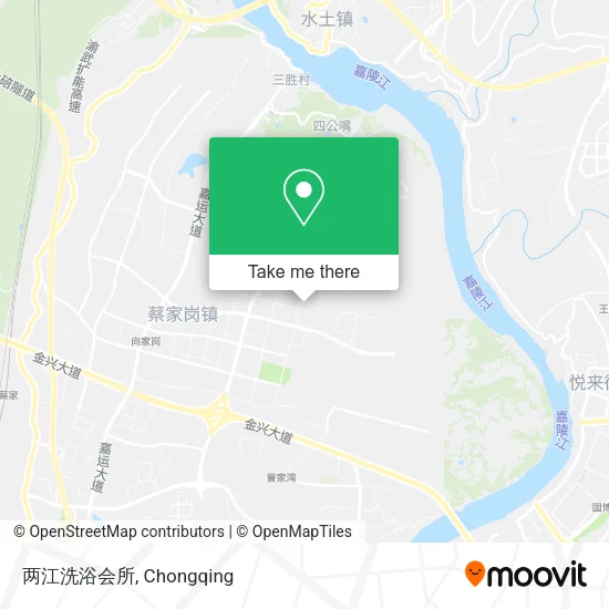 两江洗浴会所 map