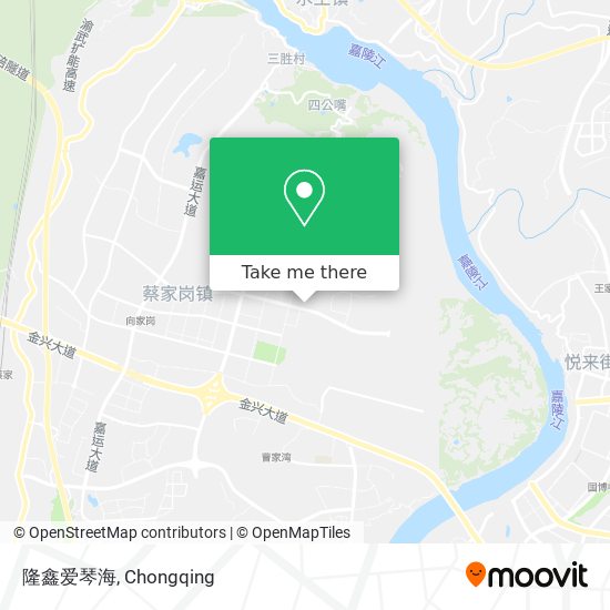 隆鑫爱琴海 map