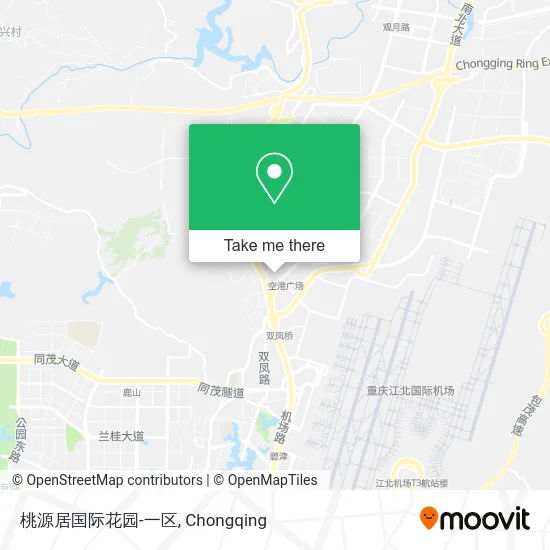 桃源居国际花园-一区 map