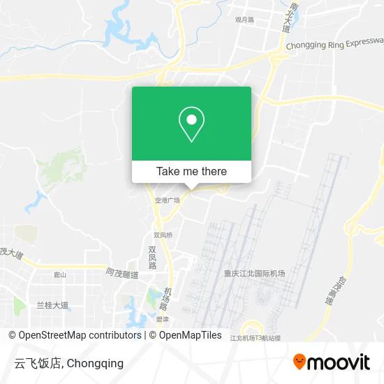 云飞饭店 map