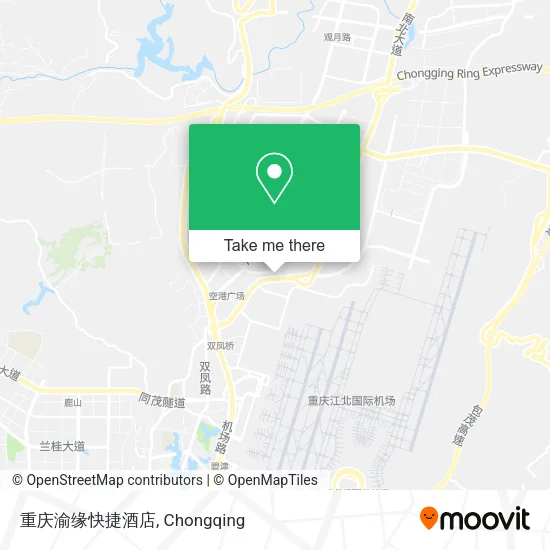 重庆渝缘快捷酒店 map