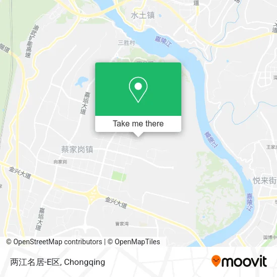 两江名居-E区 map