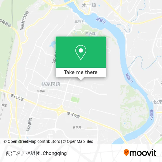 两江名居-A组团 map