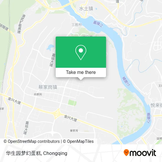 华生园梦幻蛋糕 map