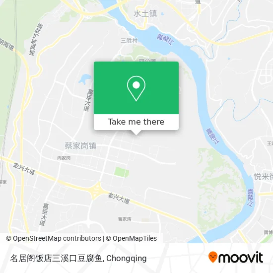 名居阁饭店三溪口豆腐鱼 map