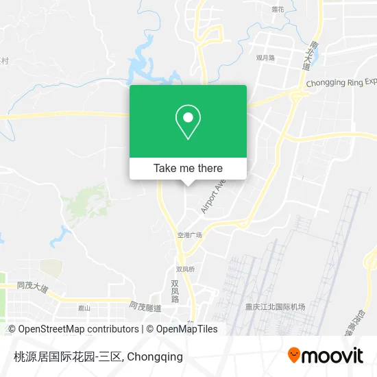 桃源居国际花园-三区 map