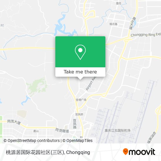 桃源居国际花园社区(三区) map