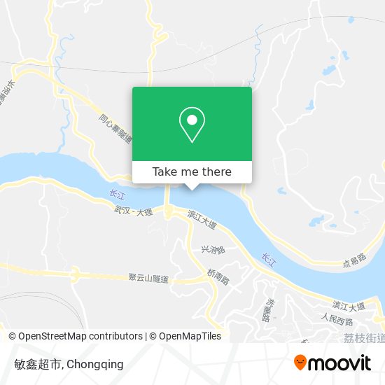 敏鑫超市 map
