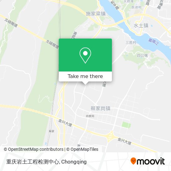 重庆岩土工程检测中心 map