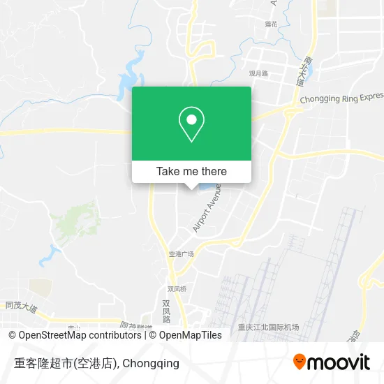 重客隆超市(空港店) map