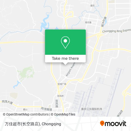 万佳超市(长空路店) map