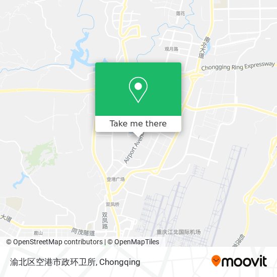 渝北区空港市政环卫所 map