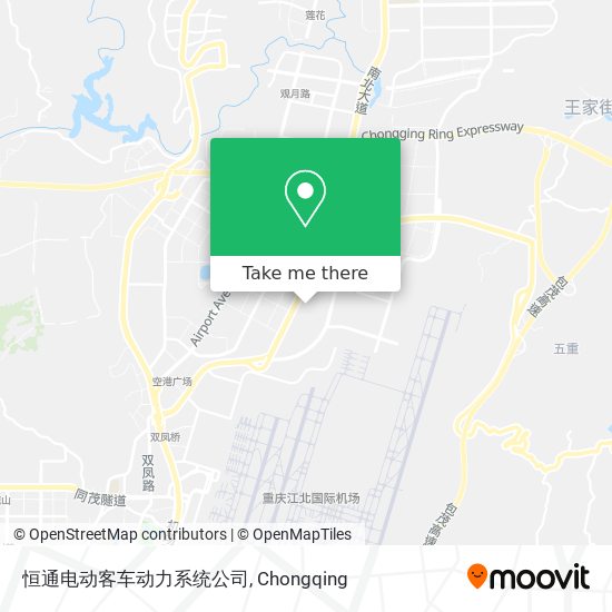 恒通电动客车动力系统公司 map