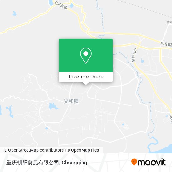 重庆朝阳食品有限公司 map