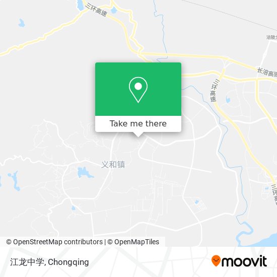 江龙中学 map