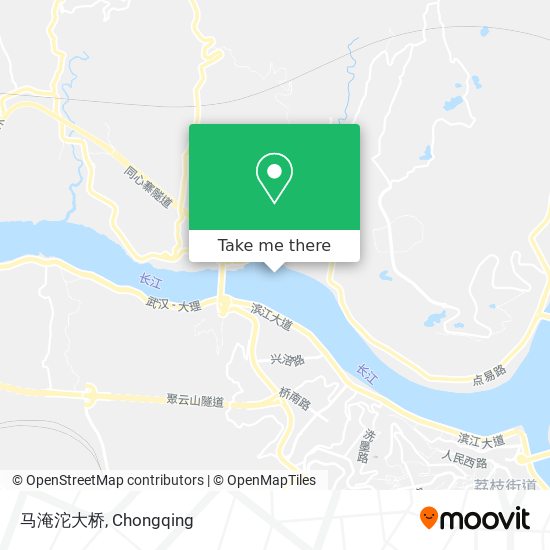 马淹沱大桥 map