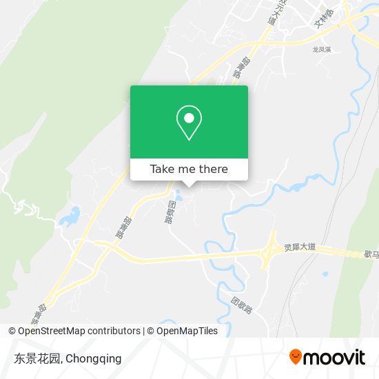 东景花园 map