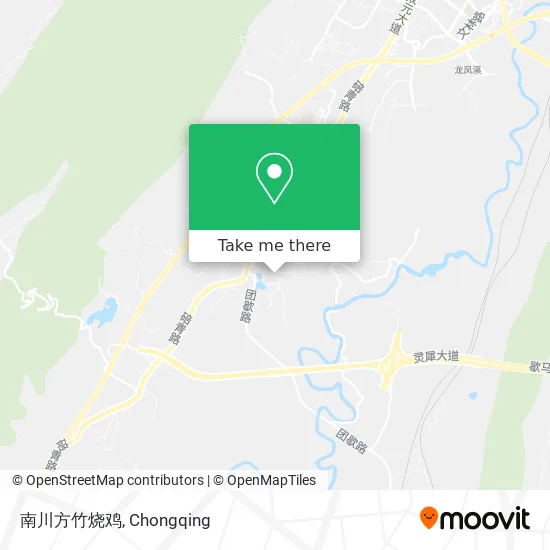 南川方竹烧鸡 map