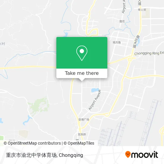重庆市渝北中学体育场 map