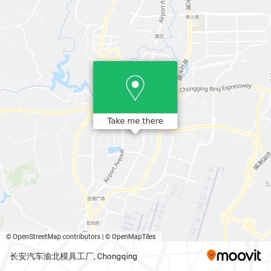 长安汽车渝北模具工厂 map