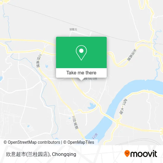 欣意超市(兰桂园店) map