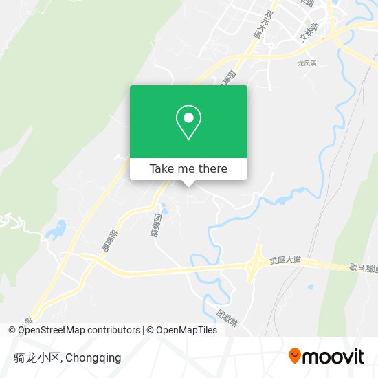 骑龙小区 map