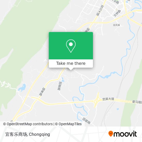 宜客乐商场 map