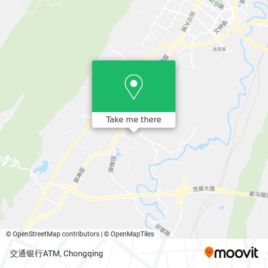 交通银行ATM map