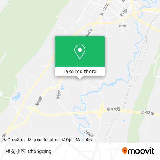 橘苑小区 map