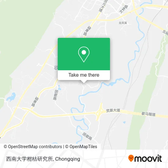 西南大学柑桔研究所 map