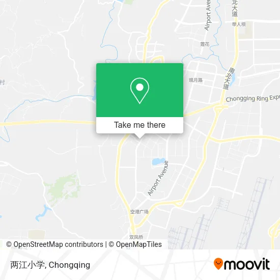 两江小学 map