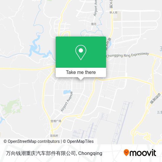 万向钱潮重庆汽车部件有限公司 map