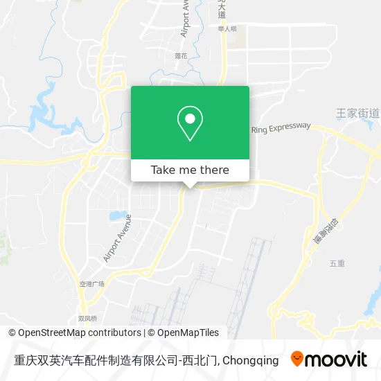 重庆双英汽车配件制造有限公司-西北门 map