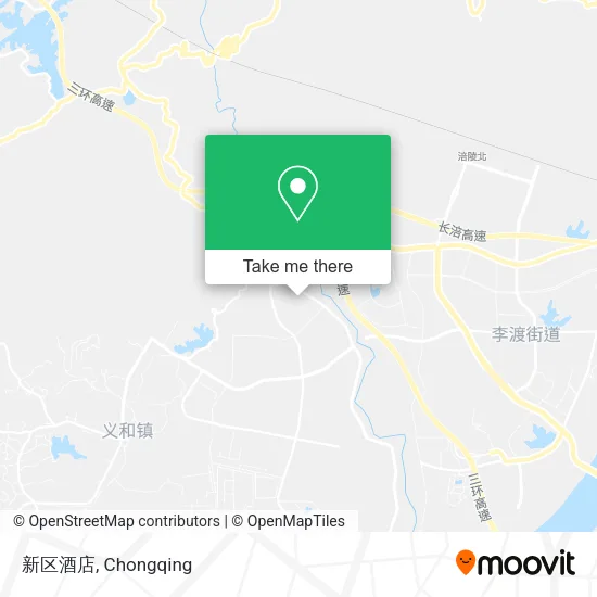 新区酒店 map