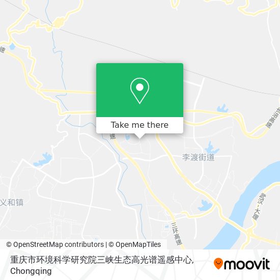 重庆市环境科学研究院三峡生态高光谱遥感中心 map