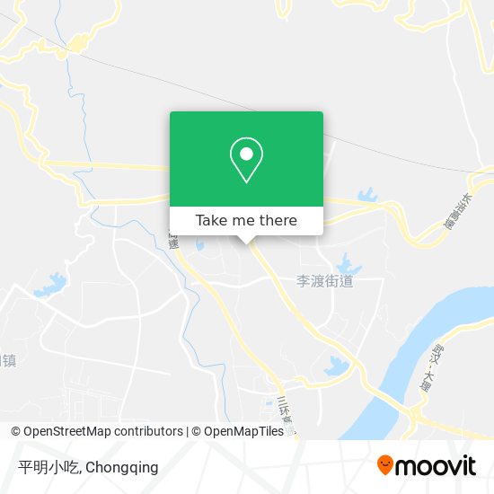 平明小吃 map