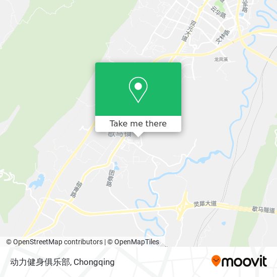 动力健身俱乐部 map
