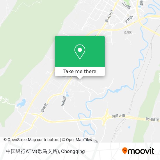 中国银行ATM(歇马支路) map